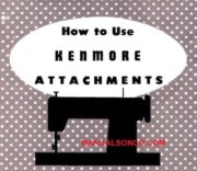 Kenmore Griest Attachment Instruction Manual
