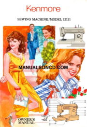 Kenmore 158.1212180 Sewing Machine Instruction Manual