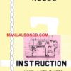 Nelco R-1500 Lyra Sewing Machine Instruction Manual