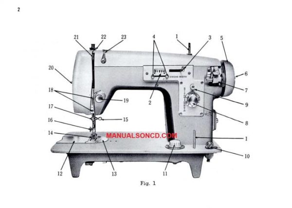 White 2135 Sewing Machine Instruction Manual