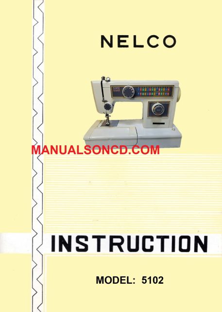 Instruction Manual, Nelco 645F - mrsewing