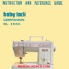 Babylock BL1550 Companion Sewing Machine Instruction Manual