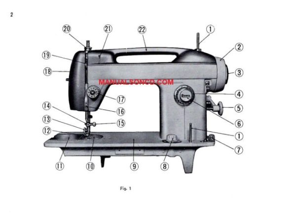 White 763 Sewing Machine Instruction Manual