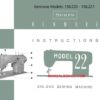 Kenmore 158.220 - 158.221 Sewing Machine Instruction Manual