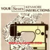 Kenmore 158.10300 - 158.10304 Sewing Machine Manual