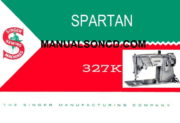 Singer 327K Spartan Sewing Machine Instruction Manual
