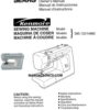 Kenmore 385.12314990 Sewing Machine Instruction Manual