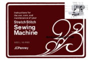 JCPenney 6925 Sewing Machine Instruction Manual