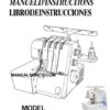 Janome 644D Mylock Sewing Machine Instruction Manual