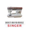 Singer 8002 8007 8019 Sewing Machine Instruction Manual