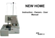 New Home 203 MyLock Sewing Machine Instruction Manual