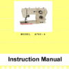 Necchi Alco A709-4 Sewing Machine Instruction Manual