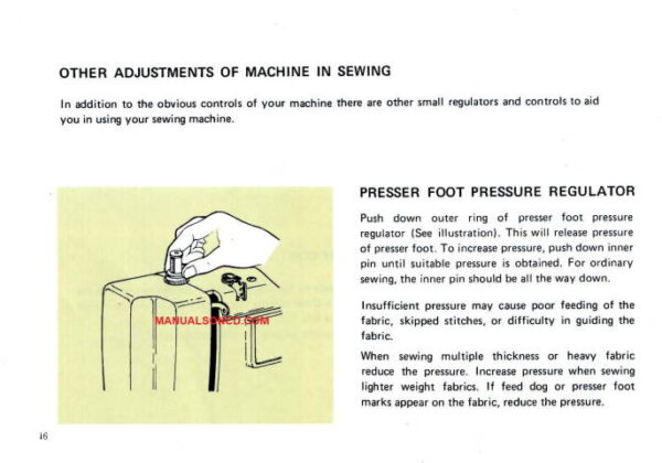 Kenmore 148.12400 Sewing Machine Instruction Manual