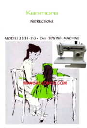 Kenmore 385.1233180 - 12331 Sewing Machine Manual