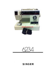 Singer 6234 Sewing Machine Instruction Manual