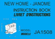 New Home - Janome JA1508 Sewing Machine Manual