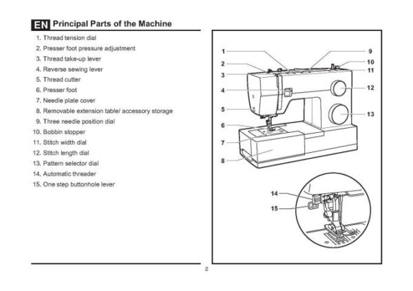 Singer 64S Heavy Duty Sewing Machine Instruction Manual