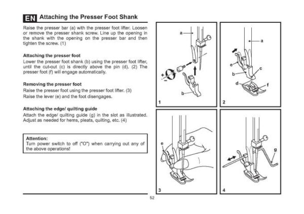 Singer 64S Heavy Duty Sewing Machine Instruction Manual