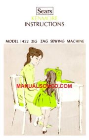 Kenmore 148.14220 - 148.14221 Sewing Machine Manual