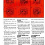 Singer 2010 Touch Tronic Sewing Machine Instruction Manual