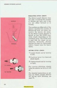 Singer 237 Sewing Machine Instruction Manual