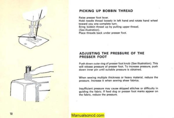 Kenmore 158.1316 - 158.13160 Sewing Machine Manual