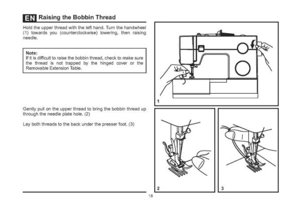 Singer 4411 Sewing Machine Instruction Manual.