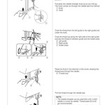Necchi EX100 Sewing Machine Instruction Manual