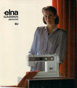 Elna Carina Electronic SU Sewing Machine Manual