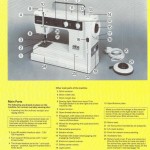Elna Carina Electronic SU Sewing Machine Manual