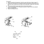 Janome 134D Sewing Machine Service Manual Plus Parts