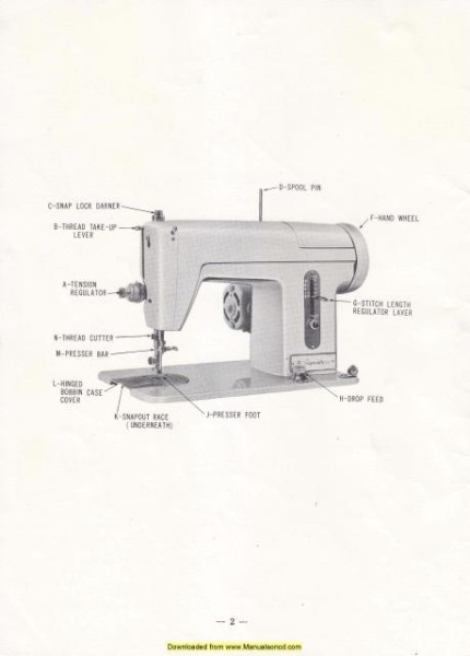 Montgomery Ward URR 240 Sewing Machine Manual
