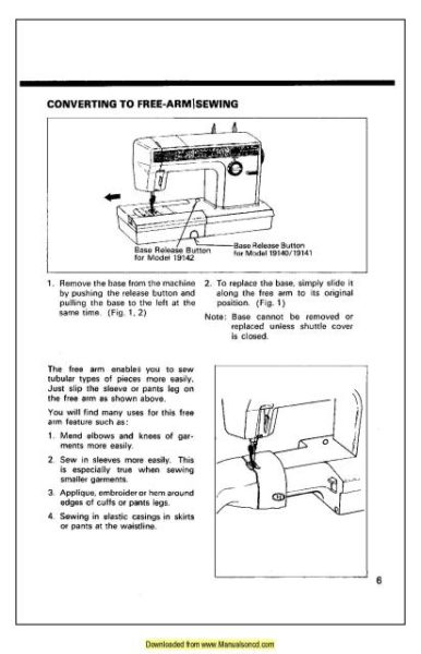 Kenmore 158.1814-1914 Sewing Machine Instruction Manual