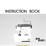 Janome MyLock 334 Sewing Machine Instruction Manual