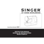 Singer 2639 Sewing Machine Instruction Manual