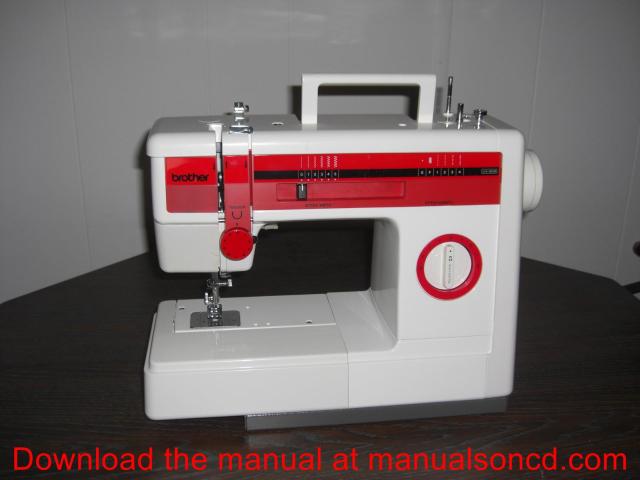 Brother VX808 Sewing Machine Instruction Manual