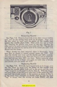 Domestic 151 Rotary Electric Sewing Machine Instruction Manual