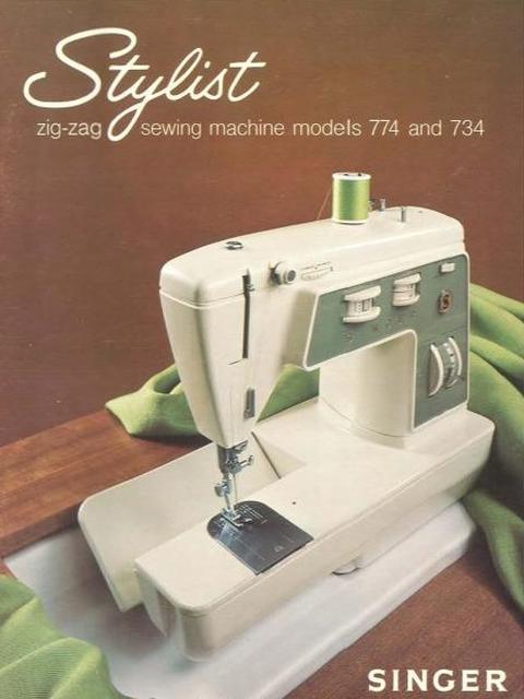 Singer 774 - 734 Sewing Machine Instruction Manual