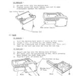 Janome 360 Sewing Machine Service-Parts Manual