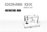 New Home 502 Combi DX Sewing Machine Instruction Manual