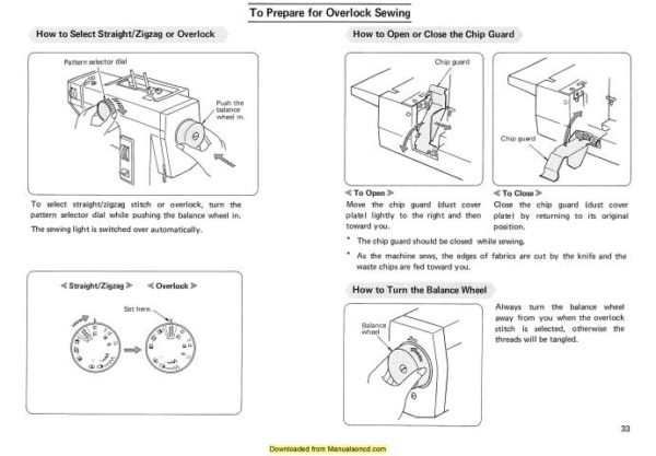 New Home 502 Combi DX Sewing Machine Instruction Manual