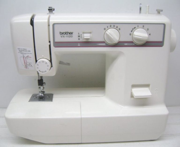 Brother VX1120 Sewing Machine Instruction Manual