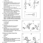 Kenmore 385.17124 Sewing Machine Instruction Manual