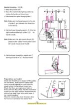 Husqvarna Huskylock 905-910 Sewing Machine Instruction Manual