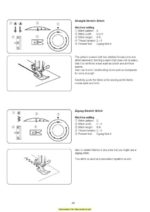 Janome 521 Sewist Sewing Machine Instruction Manual