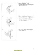 Janome 5018 Decor Excel Sewing Machine Instruction Manual