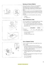 Janome 5018 Decor Excel Sewing Machine Instruction Manual