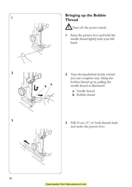 Husqvarna Emerald 116-118-122 Sewing Machine Instruction Manual