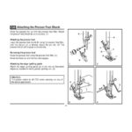 Singer 2277 Sewing Machine Instruction Manual - Image 4