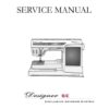 Husqvarna Viking Designer SE Sewing Machine Service - Parts Manual